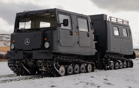 حراج خودروی نظامی دوزیست هگلوندز M973A1