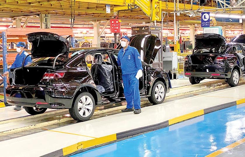 آمار تولید خودرو در 8 ماهه اول 1404