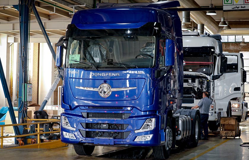 آغاز تولید رسمی کشنده GX560 در سایپا دیزل