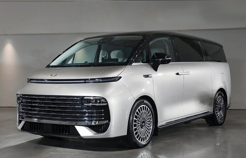 مشخصات کامل جیلی گلکسی V900؛ مینی‌ ون لوکس با پیشرانه هیبریدی بردافزا