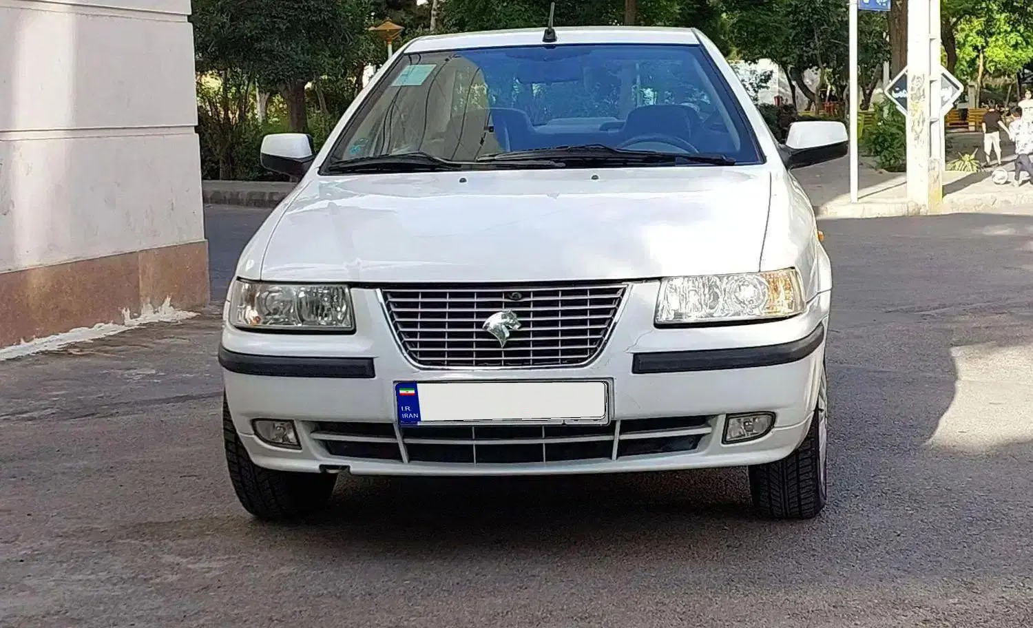 نمای جلو سمند LX EF7