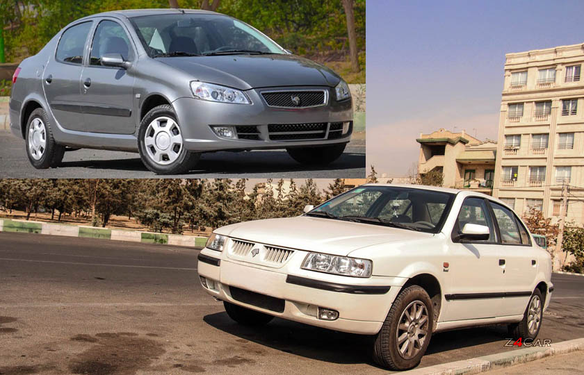 رقبا پژو 405 SLX