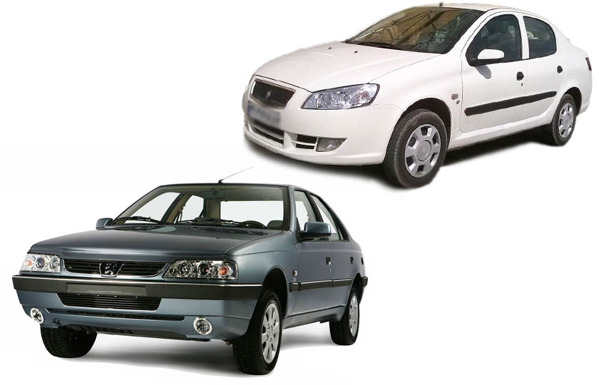 رقبای سمند LX EF7