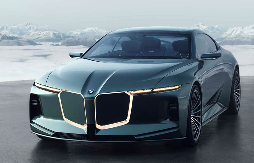 معرفی بی‌ ام‌ و آلپینا ویژن؛ کوپه لوکس V8 آینده BMW