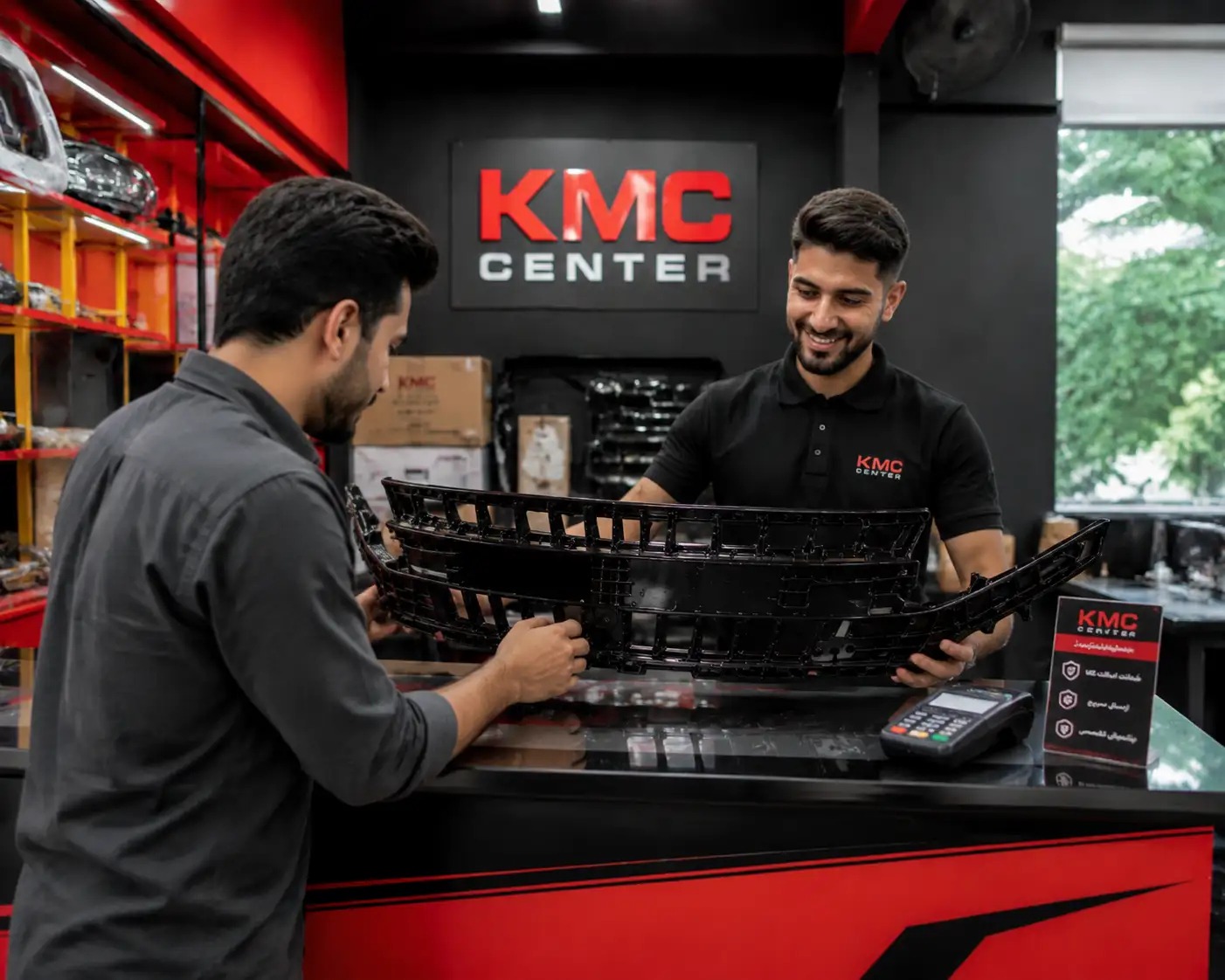 خرید جلو پنجره kmc j7