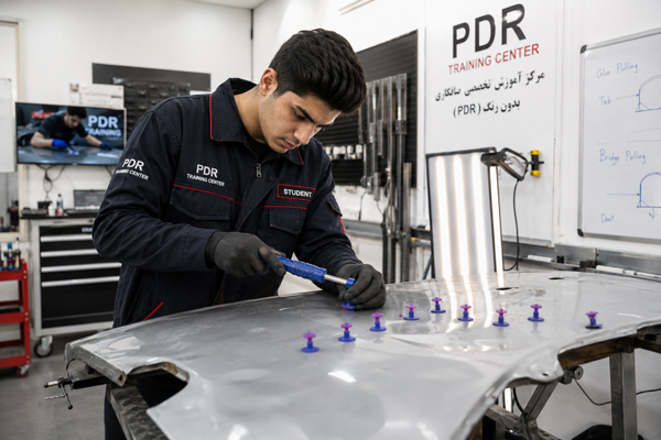 آموزش صافکاری PDR در فن آموزان