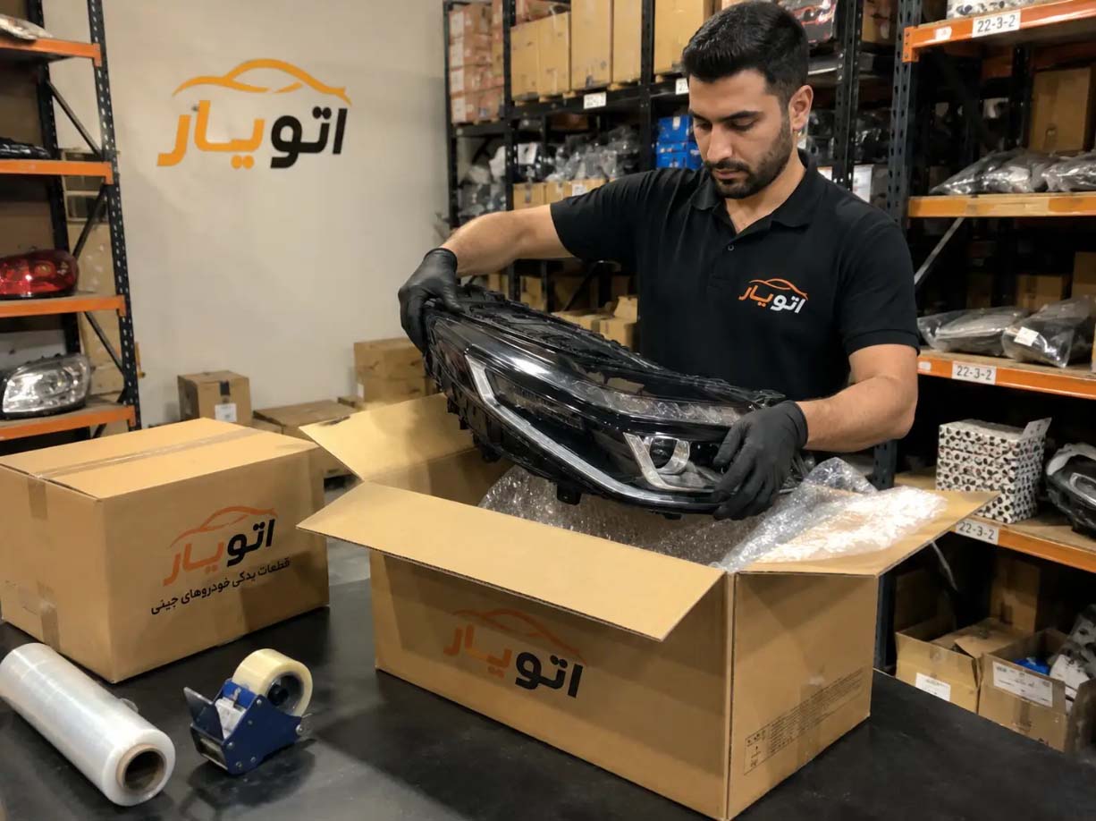 انبار چراغ جلو آریزو 8 اتویار