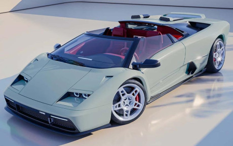 اچنتریکا V12 Roadster؛ دیابلو رودستر با ۵۵۰ اسب بخار