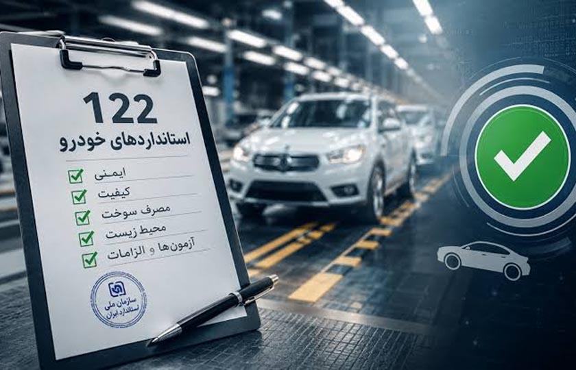 استانداردهای ۱۲۲گانه خودرو از مهر ۱۴۰۶؛ چه خودروهایی تغییر می‌کنند؟