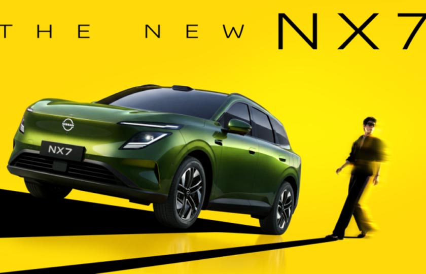 نیسان NX7 معرفی شد؛ کراس‌اوور برقی جدید با فناوری لیدار