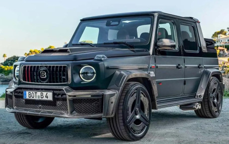 برابوس ۹۰۰ راکت ادیشن کابریو؛ مرسدس G63 بدون سقف با ۹۰۰ اسب بخار
