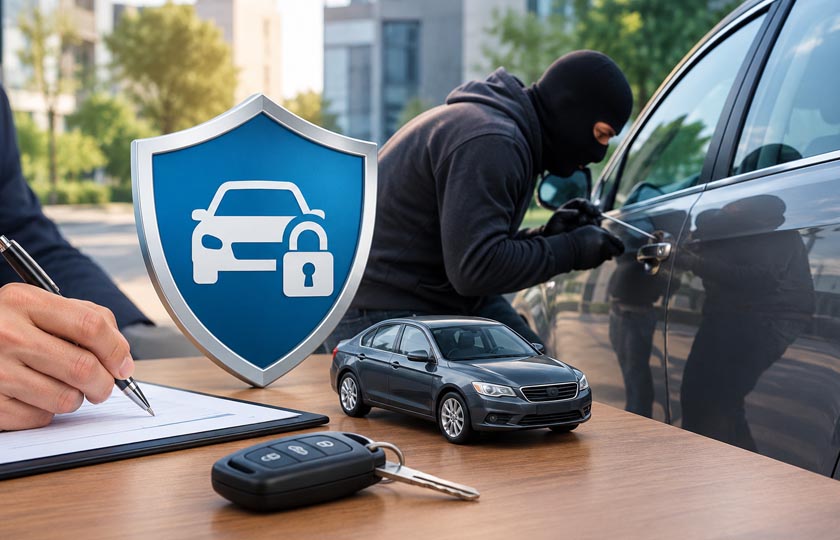 قیمت بیمه سرقت خودرو در سال ۱۴۰۵؛ هزینه پوشش سرقت چطور محاسبه می‌شود؟