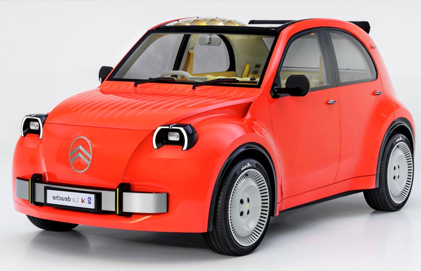 سیتروئن 2CV برقی جدید؛ احیای ژیان با قیمت ۱۵ هزار یورو