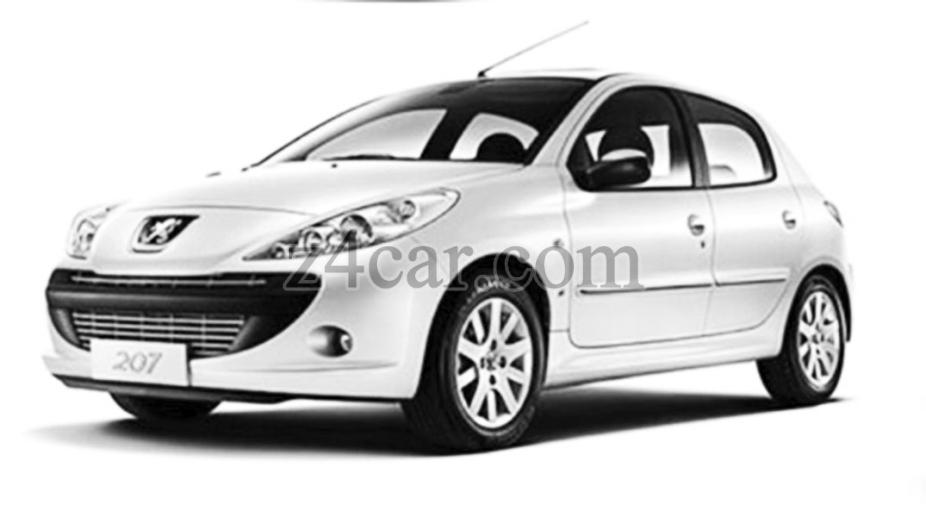 1404 , پژو 207i (سقف فلز) 